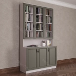 Шкаф книжный 21212 (мадес)