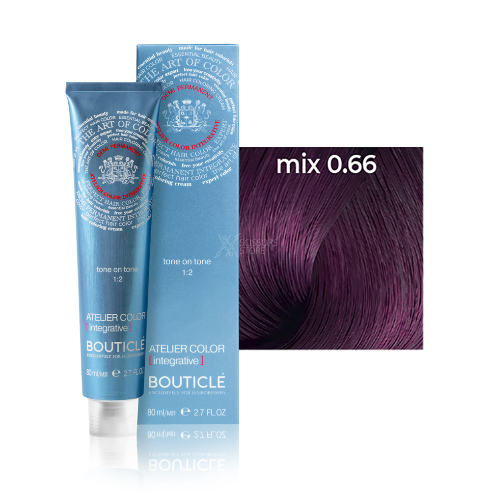 Полуперманентный краситель для тонирования волос Bouticle Atelier Color Intergative