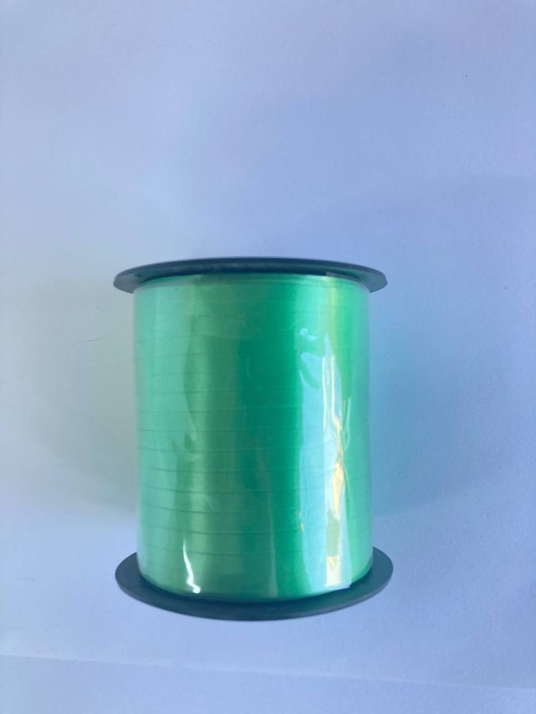 Лента полипропилен в бобинах, 0.5 см*250 м. Зеленая