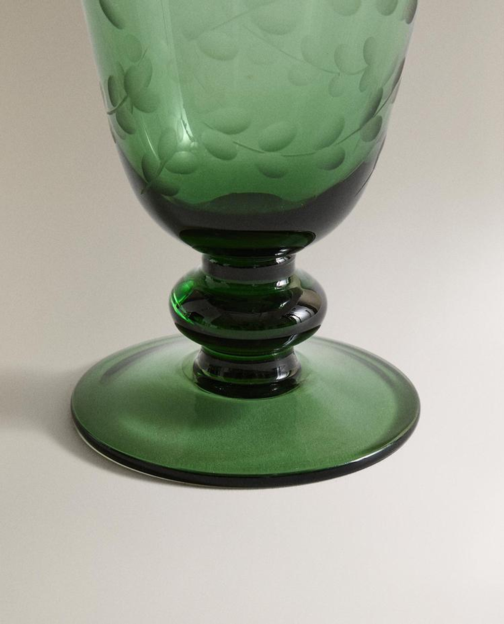 ZARA HOME РОЖДЕСТВЕНСКИЙ БОКАЛ ДЛЯ ВИНА, ЗЕЛЕНЫЙ