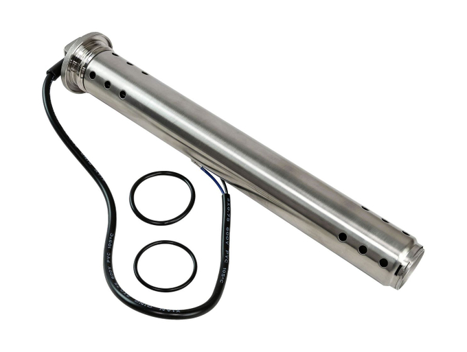 Датчик уровня сточных вод 300 мм, 0-190 Ом, BSP 1-1/4, нержавеющий, Marine Rocket