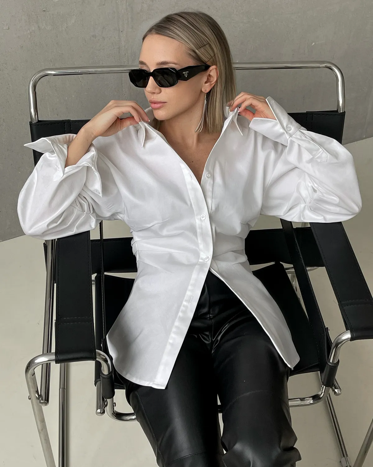 Рубашка из хлопка Shark