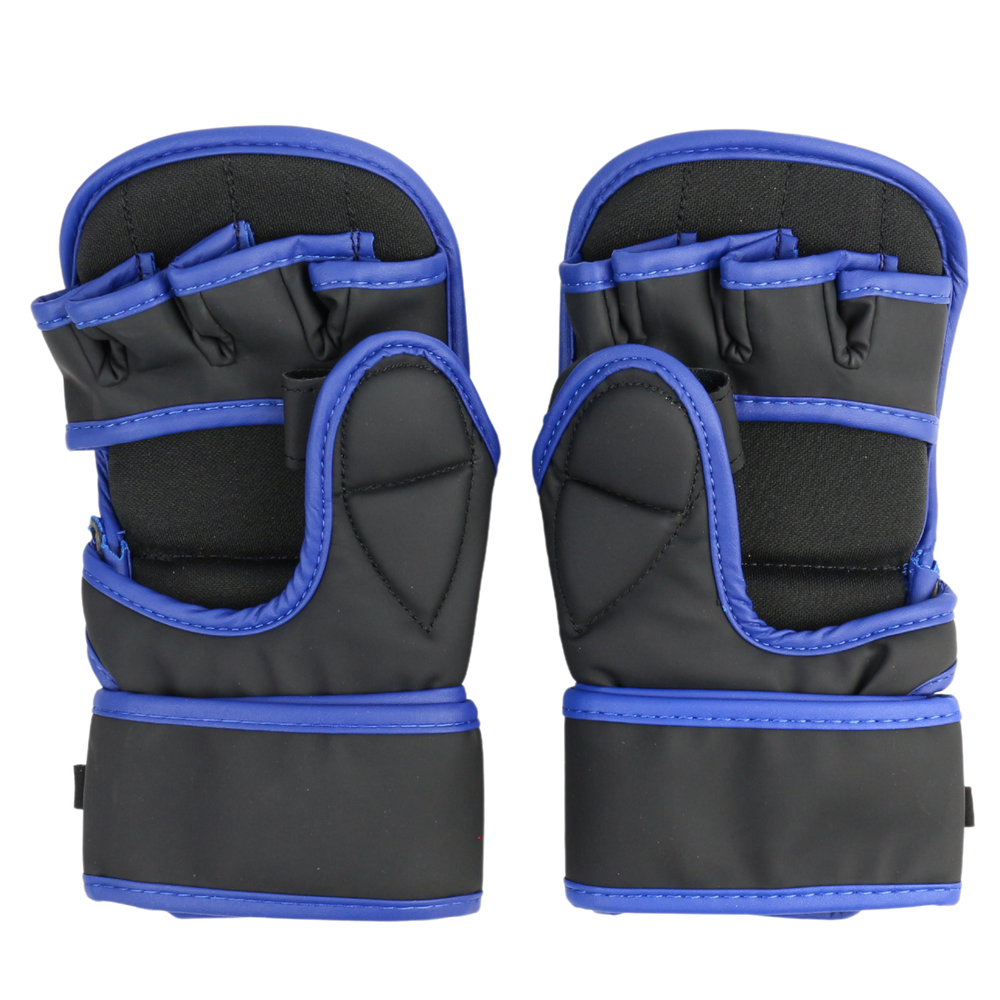 Перчатки ММА BoyBo Wings Black/Blue
