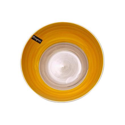 Тарелка суповая Elrington Аэрограф Солнечное утро, керамическая, d 18 см