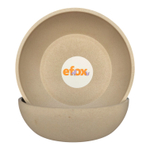 Миска "efox" LUNA для питомцев из бамбука, форма чаша