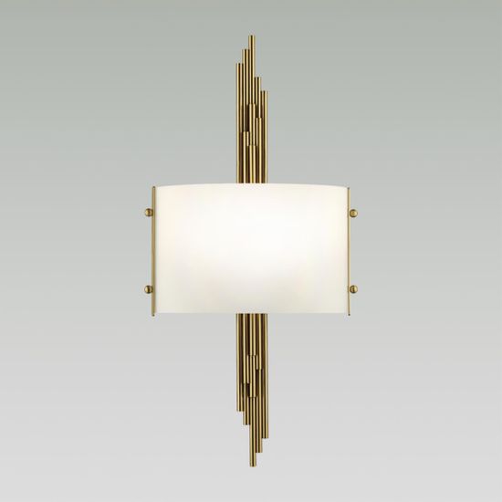 5415/2WA MODERN ODL_EX23 181 бронзовый/белый матовый/металл/стекло Бра E27 2*40W MARGARET