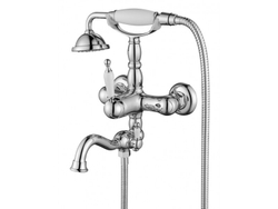 Смеситель Aksy Bagno Prestigi 701 Chromeo для ванны с ручным душем