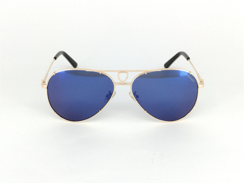Солнцезащитные очки Tonino Lamborghini 752-04 AF FR Gold-Metal Mirrior Blue Lens