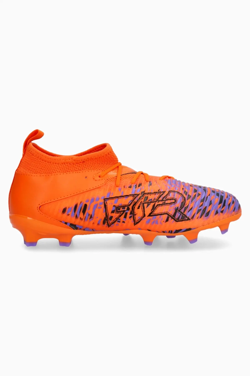 Бутсы Puma Future 8 Match Creativity FG/AG Junior - оранжевый