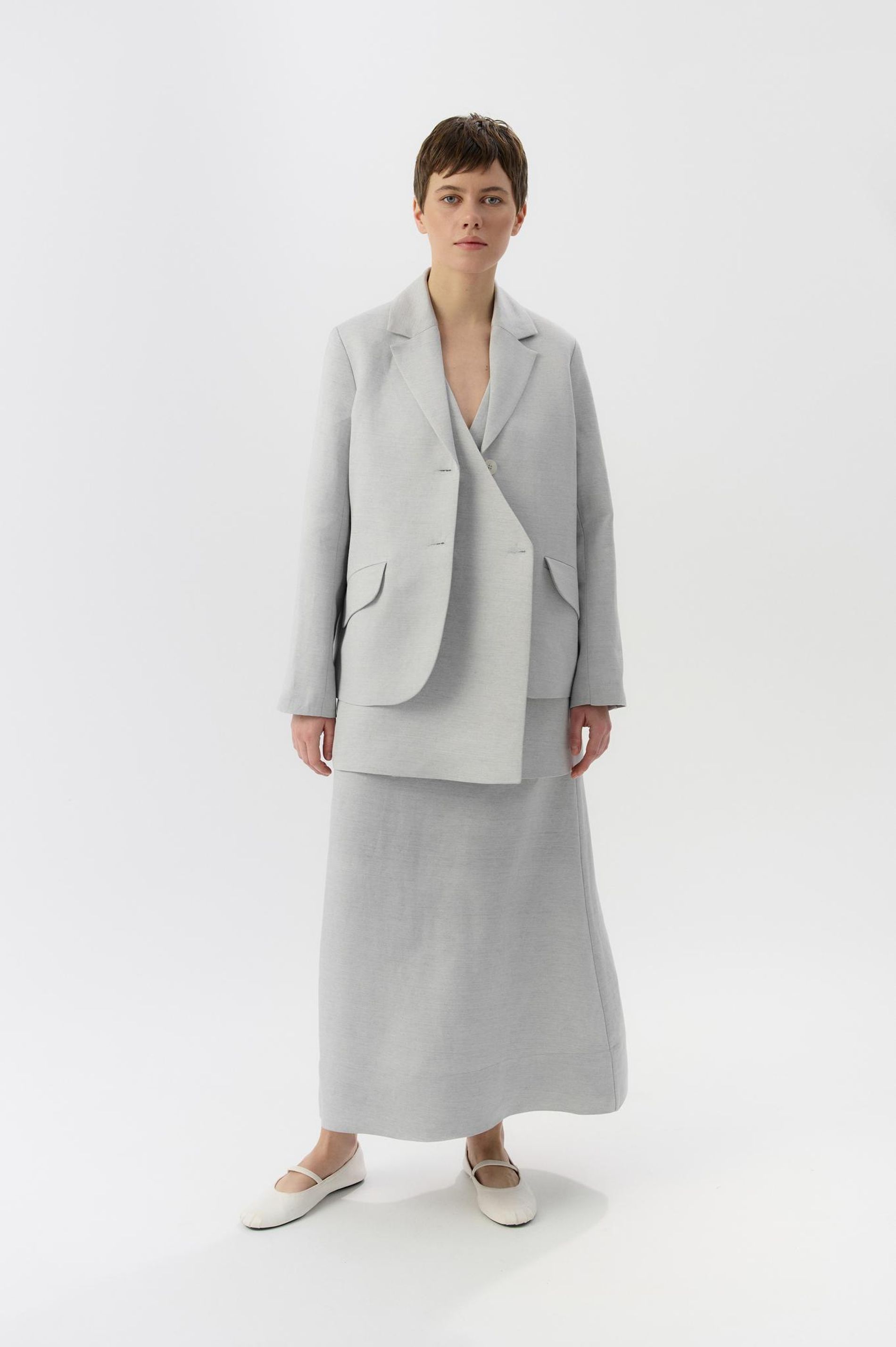 Пиджак Preston silver