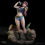 Фигурка Реви Пираты Чёрной лагуны Revy Black Lagoon Rebecca