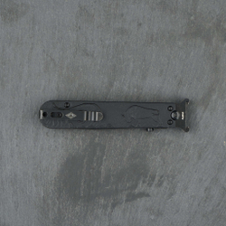 Нож складной Перемен Зубры (блеквош)