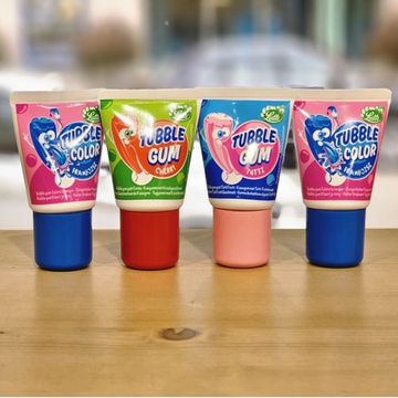 Жевательная резинка Lutti Tubble Gum Tutti Frutti со вкусом тутти фрутти, 35 г (Франция)