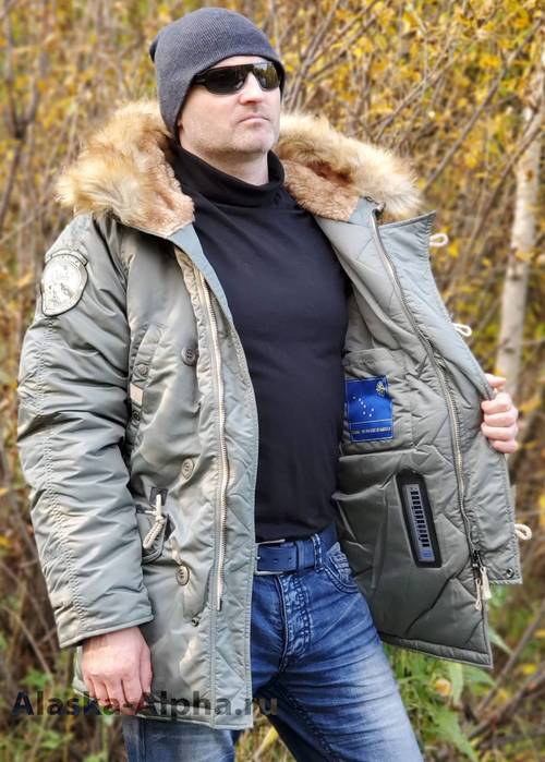 Куртка мужская зимняя Denali Husky Military (с.зеленая - supporo)