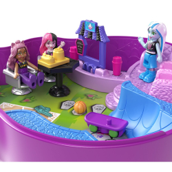 Polly Pocket - Monster High компактный набор 3 куклы + аксессуары HVV58 / артикул   HVV58  / GTIN 194735208517