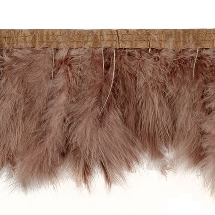 Кант из перьев, цв.какао