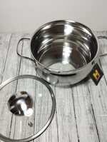 Кастрюля 3,9л 5-ти слойн капс индук дно 5864 НМ