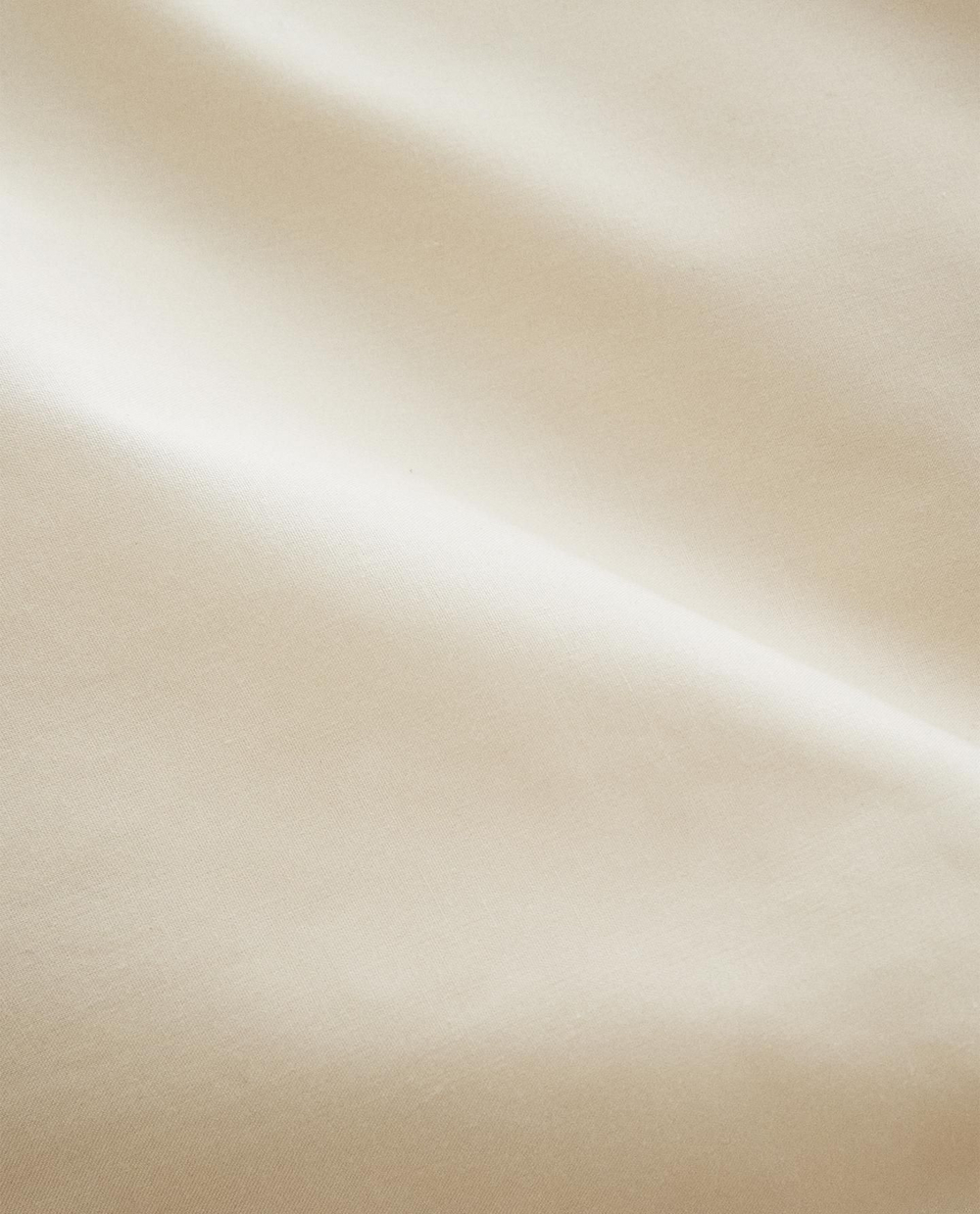 Zara Home - Простыня из ситца (200 нитей), бежевый, 160x280 см