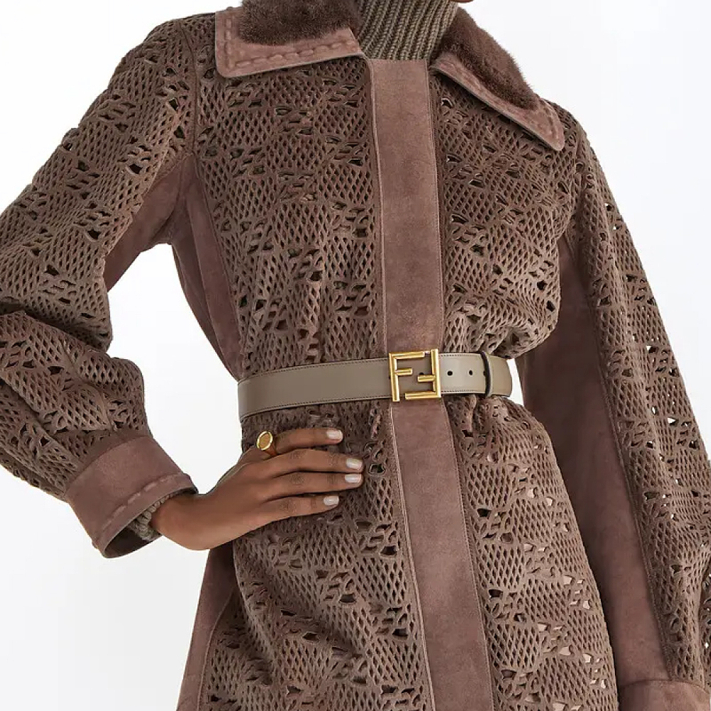 Пояс FENDI F 3.5cm, 8C0649AAIWF1FIT