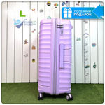 Большой чемодан IMPREZA GRAPHIC с расширителем, Лиловый