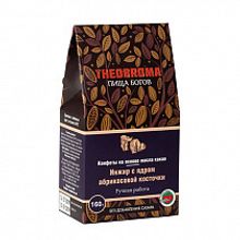 Конфеты Theobroma Инжир с ядром абрикосовой косточки на основе масла какао 160 гр