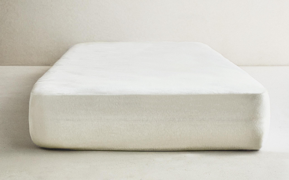Наматрасник Zara Home джерси, хлопок 85%, однотонный, 0063/086