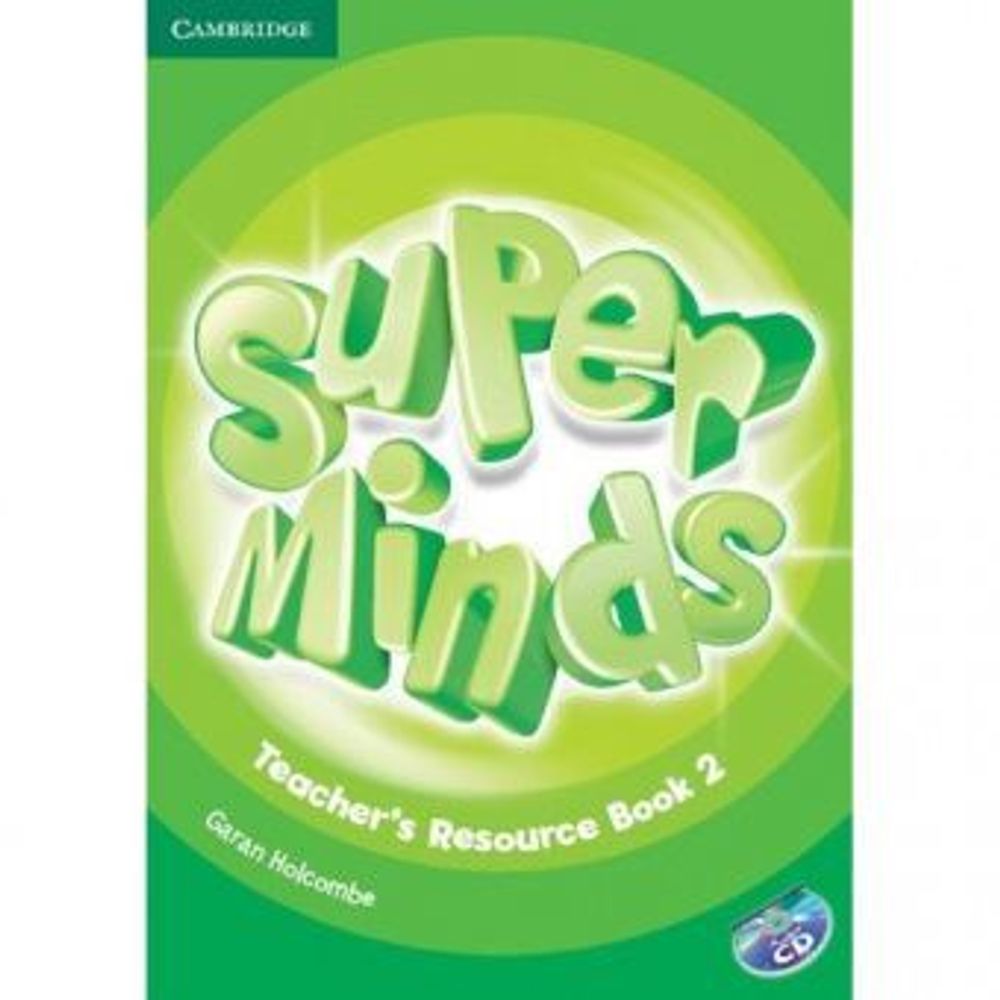 Super Minds Level 2 Teacher&#39;s Resource Book with Audio CD