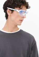 Спортивные очки 100% S2 - Bastille LE - Pearl White Glitter - Blue Mirror Photochromic