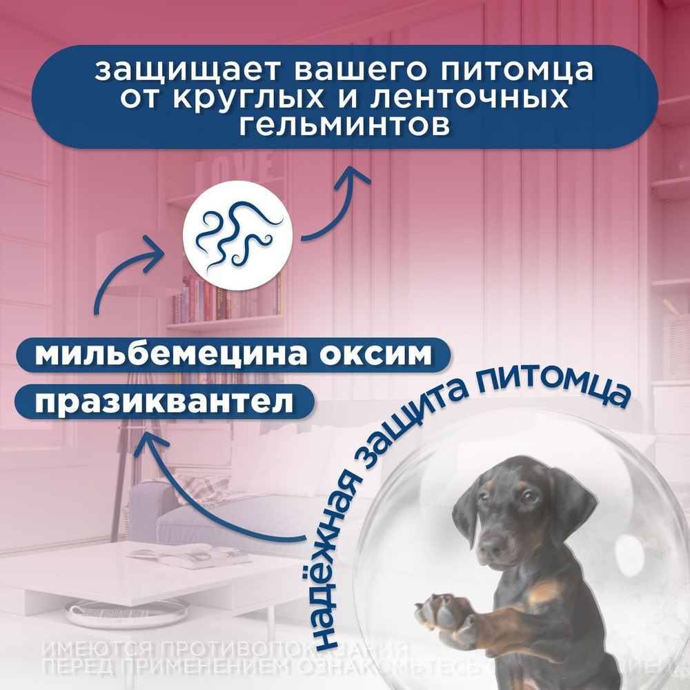 Таблетки против гельминтов Мильбемакс глистогон для кошек до 2кг и котят