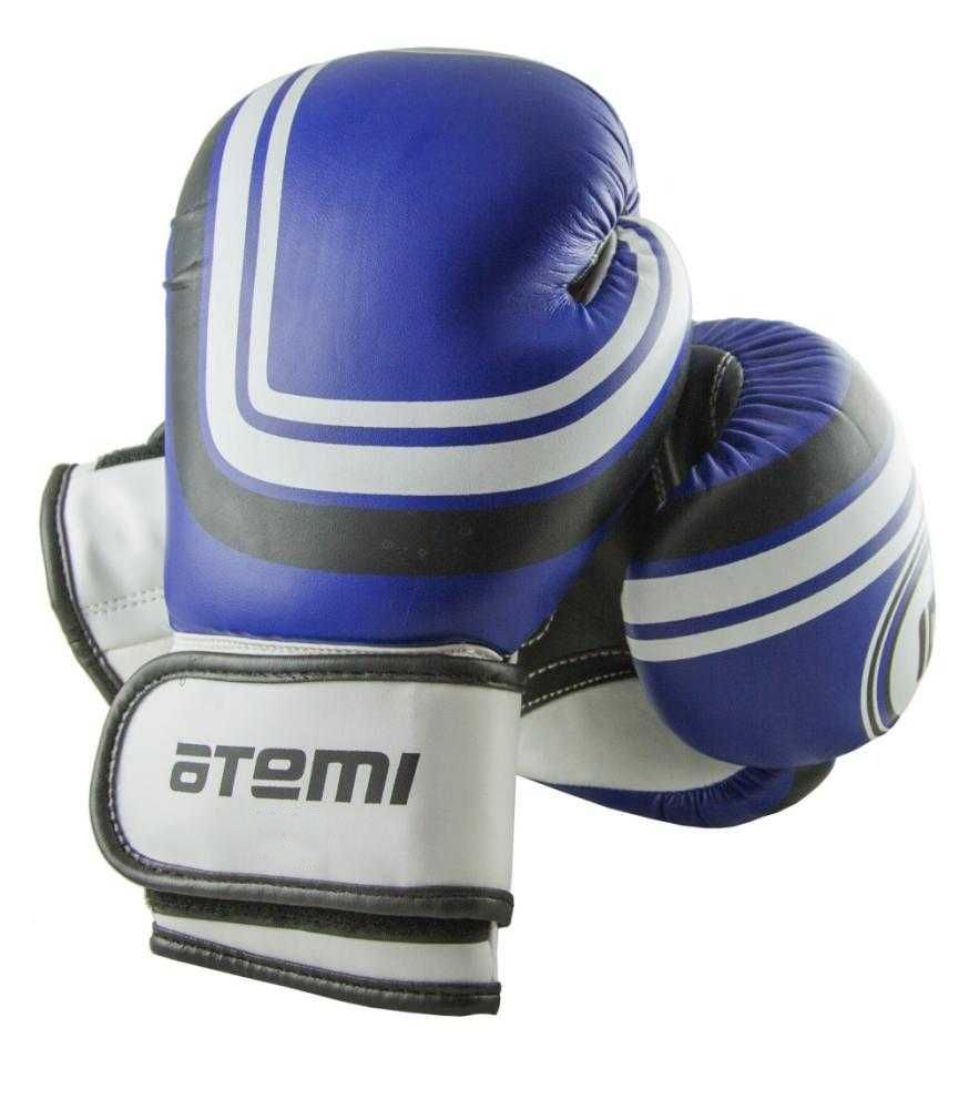 Перчатки боксерские Атеми, Цвет: Синий, LTB-16101 (12 унций S/M)