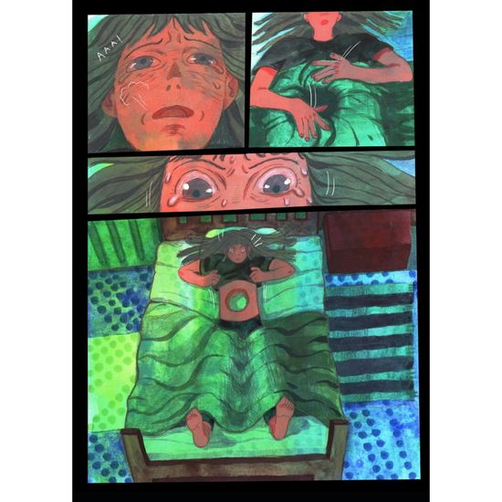 Комикс Вкус мёда