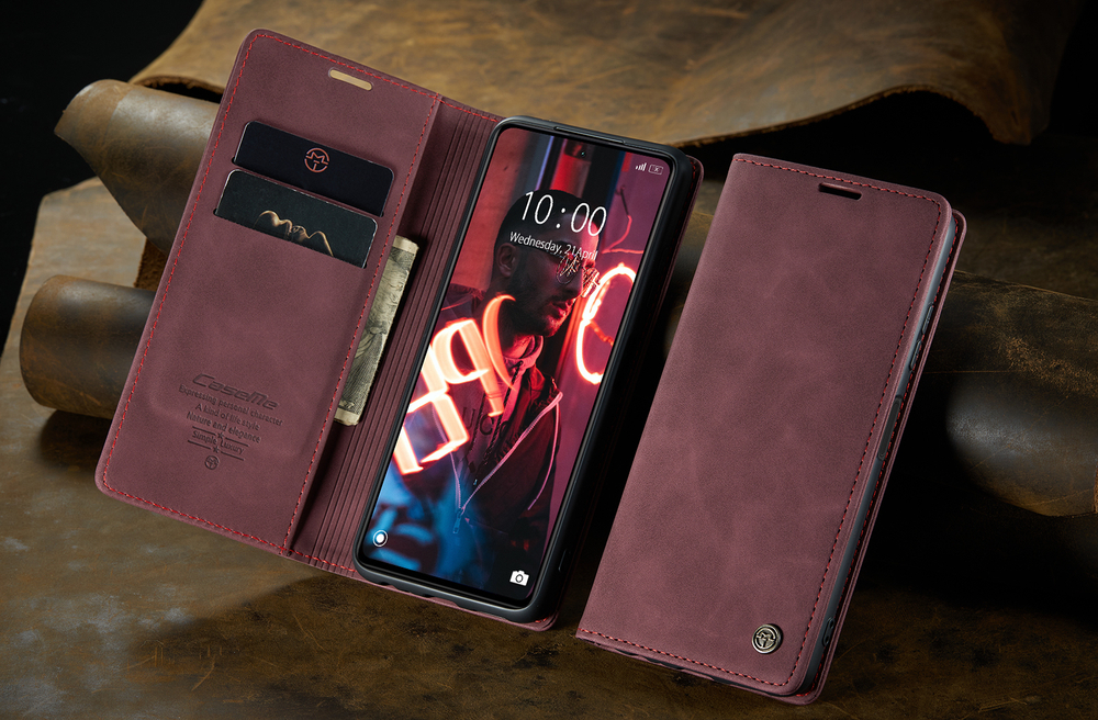 Чехол-книжка CaseMe Matte Poco X5 Pro 5G