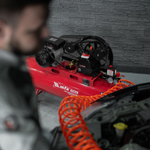 Компрессор воздушный ременный привод КР2500/80, 2,5 кВт, 80 литров, 420 л/мин МТХ