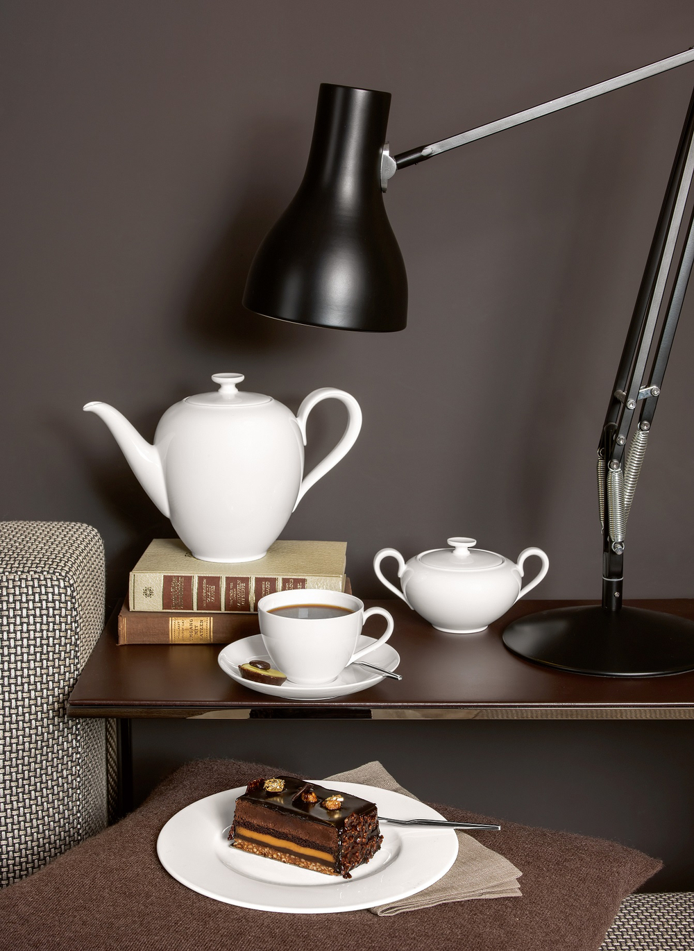 Villeroy & Boch Чашка с блюдцем Anmut 200 мл для кофе 1045451300+1045451310