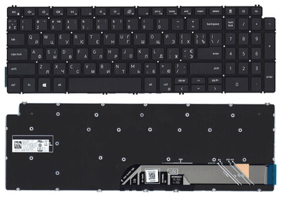 Клавиатура для ноутбука Dell Inspiron 5584 черная