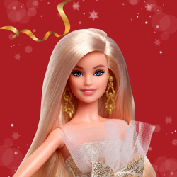Barbie Signature - Праздничная коллекционная кукла с блондинистыми волосами JBH95