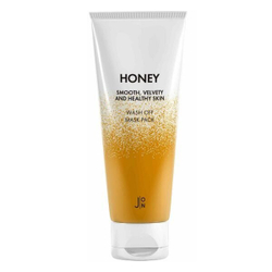 J:ON МЕД МАСКА ДЛЯ ЛИЦА HONEY SMOOTH VELVETY AND HEALTHY SKIN WASH OFF MASK PACK, 50Г