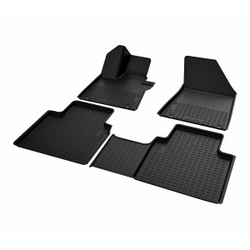 Ковры в салон Norplast для MG HS II 2024-, Черный, арт.NPA11-C594-345