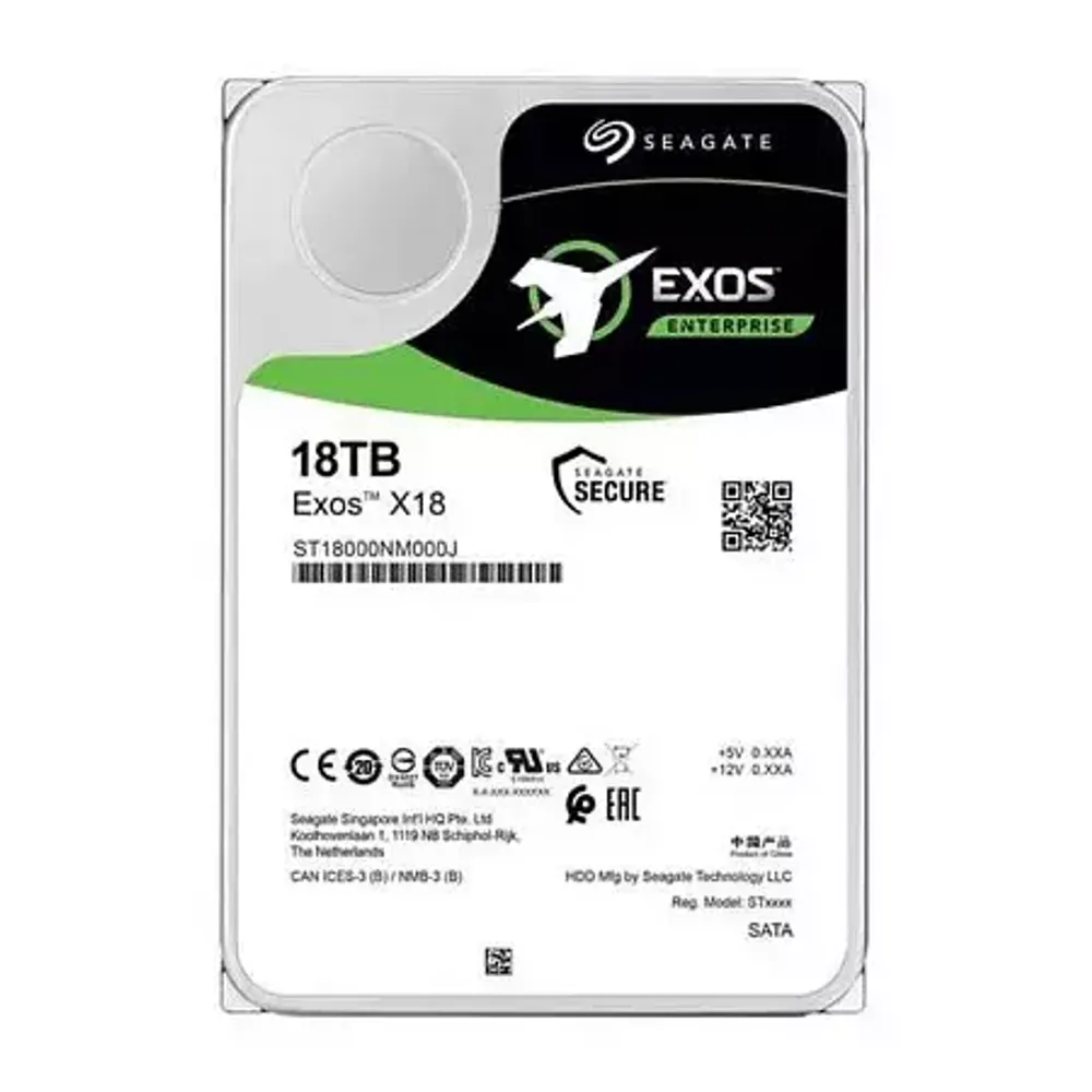 SEAGATE HDD Server Exos X18 512E/4kn ( 3.5&#39;/ 18TB/ SATA 6Gb/s / 7200rpm)