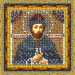 "Икона Святой Блг.Кн.Олег Рязанский"-117ПМИ вышивка