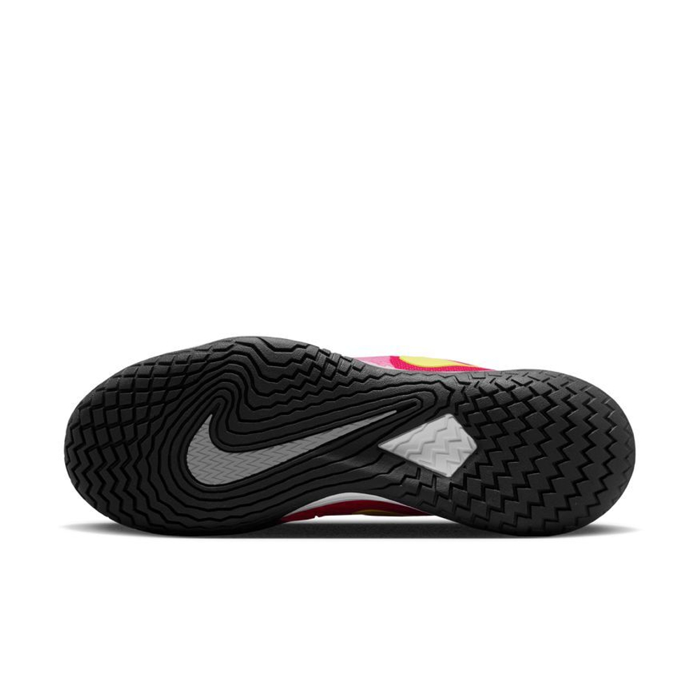 Мужские кроссовки теннисные Nike Zoom Vapor Cage 4 Rafa - mystic hibiscus/white/black/yellow strike