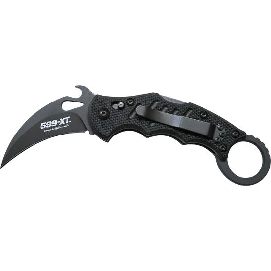 Нож FOX Knives FX-599 XTKARAMBIT клинок из стали N690Co, рукоять G10 / Нержавеющая сталь