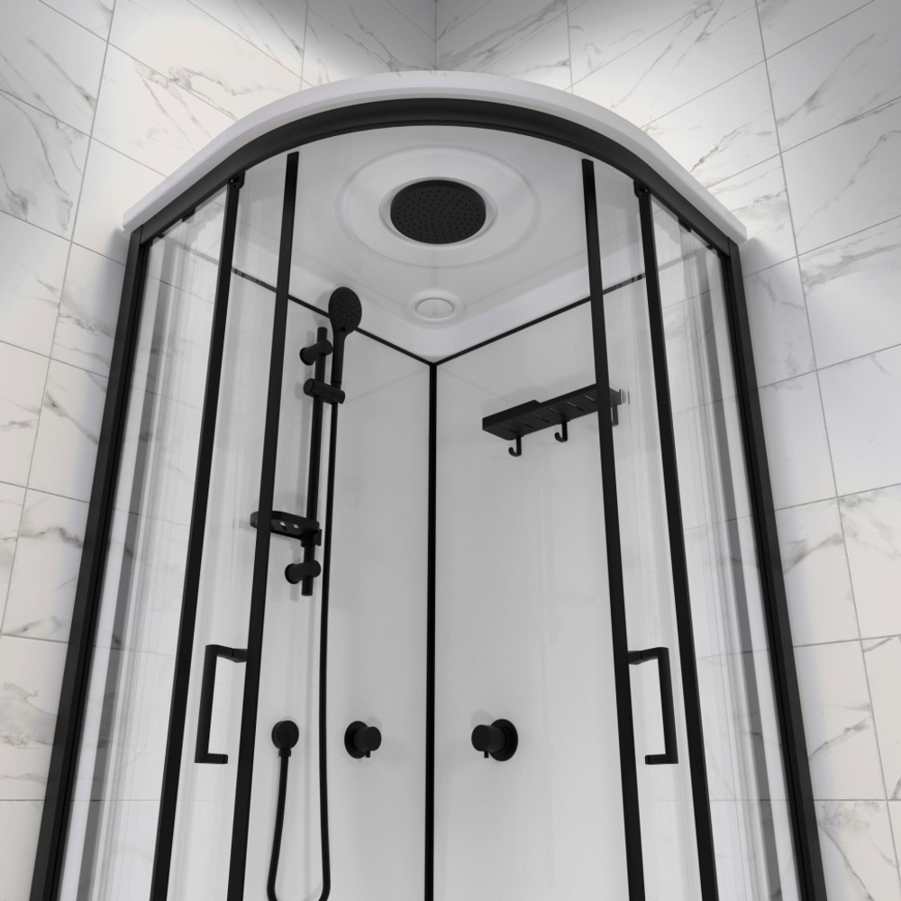 Душевая Кабина Прайм-Блэк 90*90 А