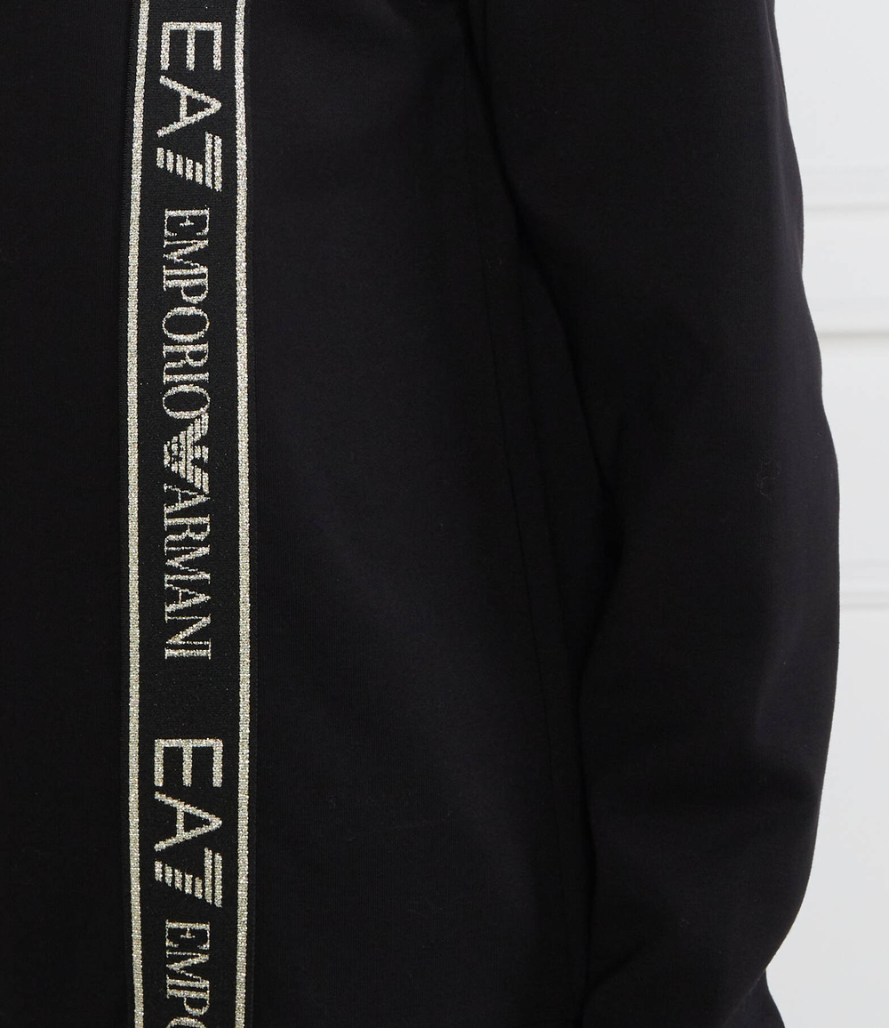 Худи EA7 - черный(6RTM25 TJKWZ)