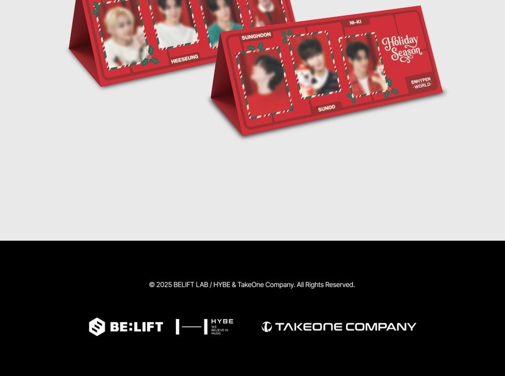 товары ENHYPEN - ENHYPEN WORLD COUPON CARD COLLECTION HOLIDAY SEASON BASIC Version