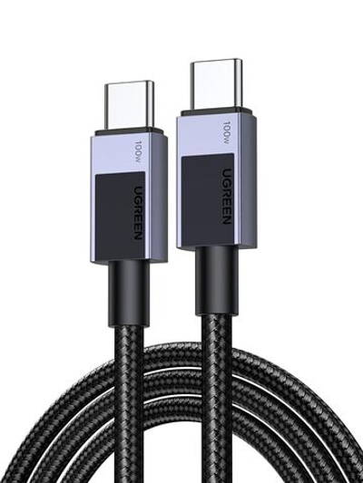 Кабель USB C - USB C, 480Mbps, 5A, QC4.0/PD3.0, 100W, 2m, UGREEN 45064