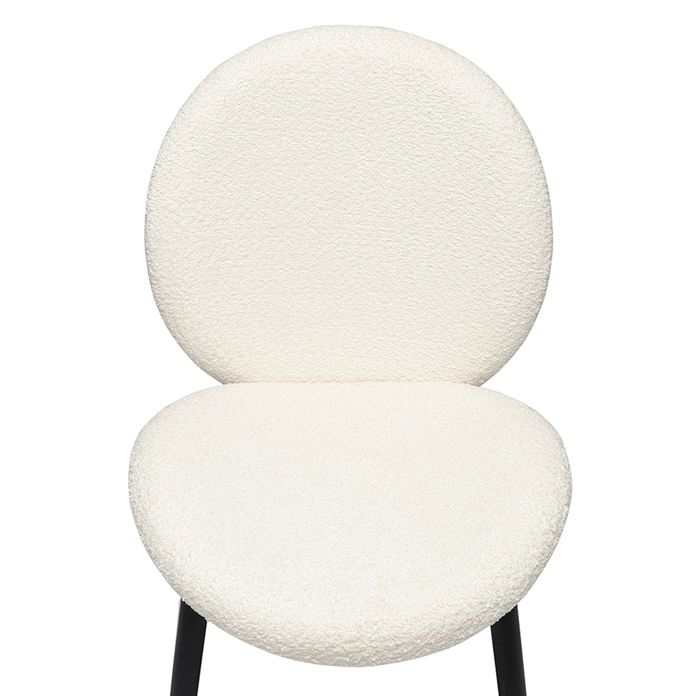 Стул bente, молочно-белый