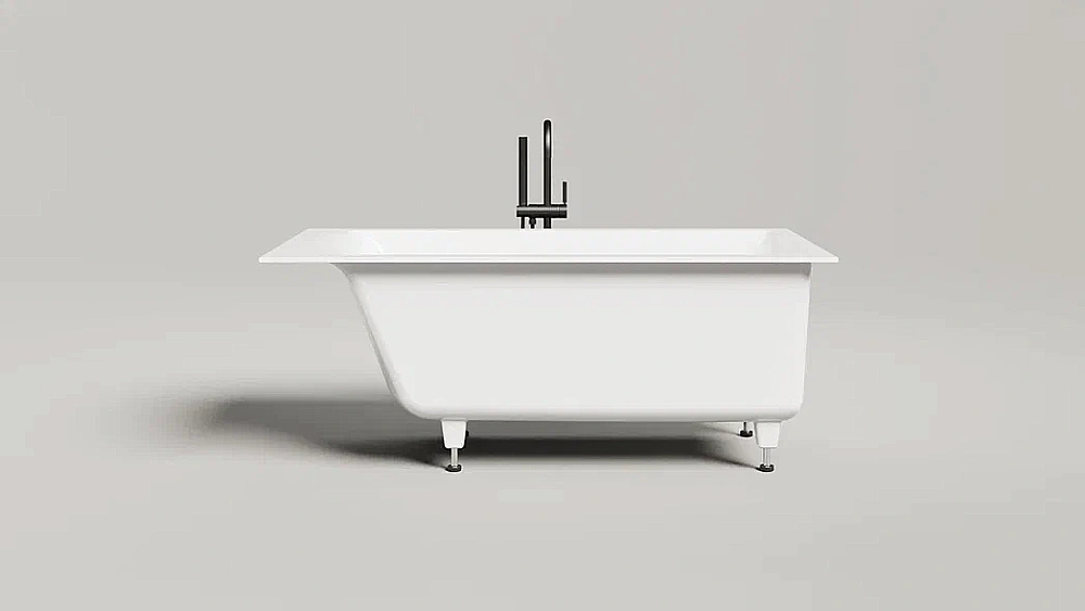 Ванна Salini CASCATA KIT S-stone 105022M 150x70 белая