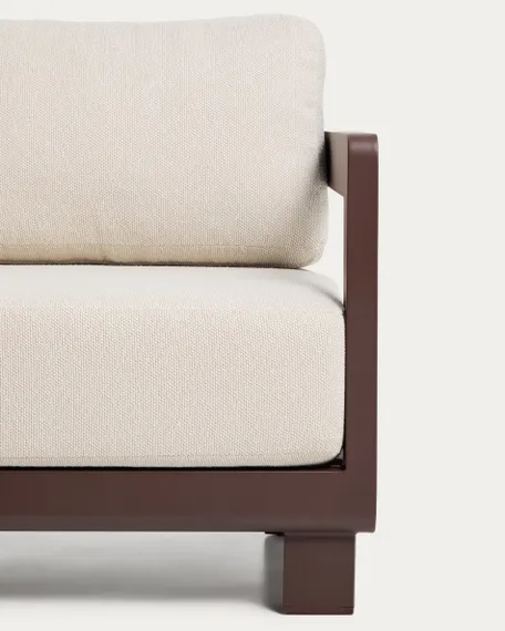 Комплект садовой мебели Nerano из коричневого алюминия