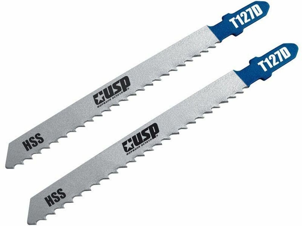 Полотно для электролобзика T127D. HSS М (2 шт) УСПЕХ (40976)